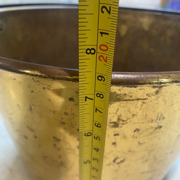 Antique (circa early 1900's) Brass Kettle (Made in France) - Picture 6 of 8